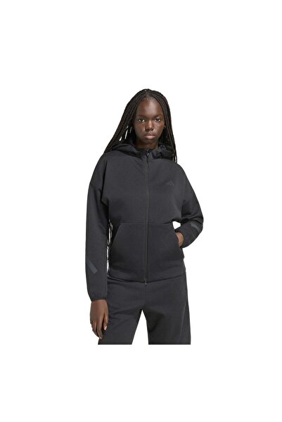 adidas Kf6327-K W Z.N.E. Fz Women's Jacket Black