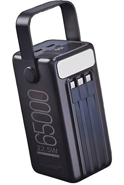 calus Power Bank with 65000Mah Capacity and 22.5W Charging Power, 3 Built-In ...