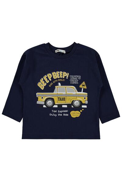Civil Boys Beep Taxi majica sa printom za decu od 2-5 godina Km - tamnoplava