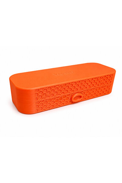 Yapı3D Orange Glasses Box with Lid Eyeglasses Carry Box Glasses Storage Container Hard Plastic Glasses Case