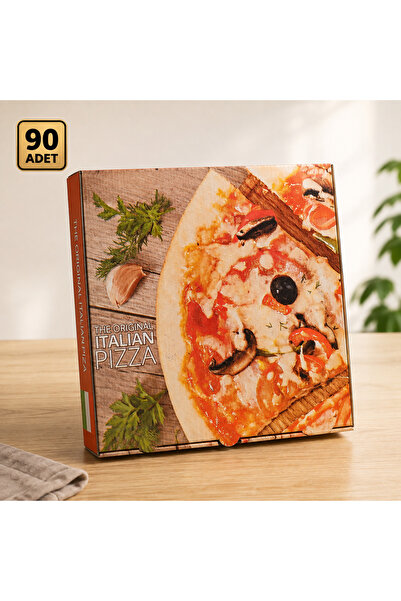 antpap ambalaj Pizza Kutusu 30 x 30 cm 90 Adet – Karton Pizza Paketleme Kutusu