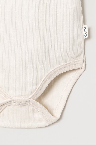 Mini Cotton Bebek Raporlu Kısa Kollu Badi