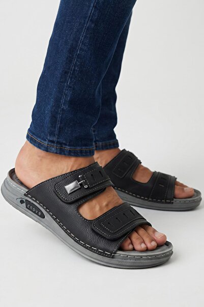 ISPARTALILAR 20 Full Orthopedic Daily Men's Slippers Flexible Bottom Sole Men...