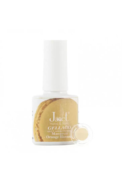 Janet Hand&Nails Gellago Orange Blossom Macaron Ojă Semipermanentă UV