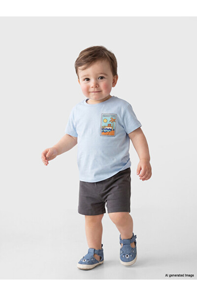 LC Waikiki Esvab • Modern & Distinctive Printed Baby Boy Set