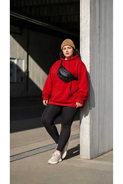 BENROMA 3 Yarn Combed Cotton Plus Size Unisex Sweatshirt Mq4