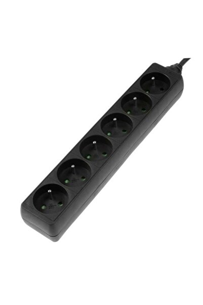 Hama Prelungitor standard 6 prize, 1,5m negru 44223706