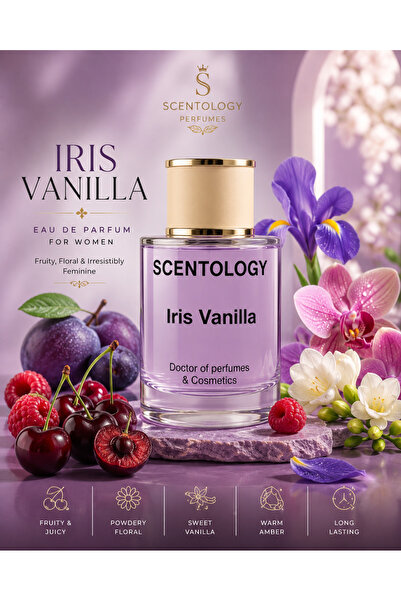 Scentology Doctor of perfums Iris Vanilla Eau de Parfum for Women – Fruity Sw...