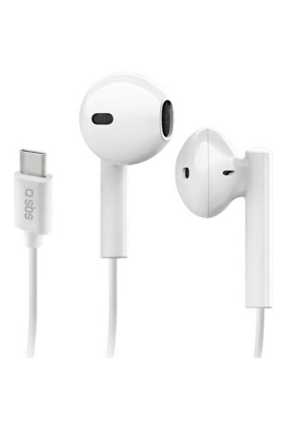 SBS Căști cu fir Studio Mix 65 USB-C Alb