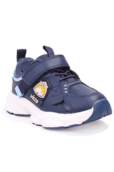 Vicco Filika 346P26K128 Navy Blue Orthopedic Daily Boys' Sports Shoes