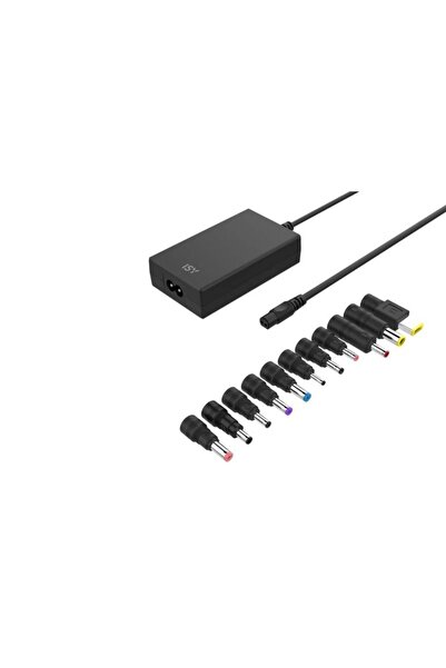 Isy Alimentator universal pentru laptop IAC-1065 65W Negru