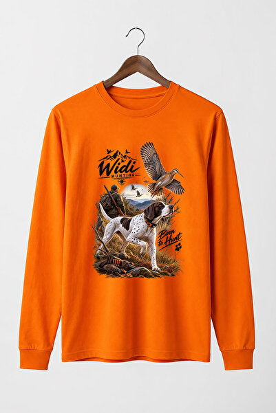 WİDİ Hunting Hunting Men's Hunting Themed English Setter and Culluk Printed B...