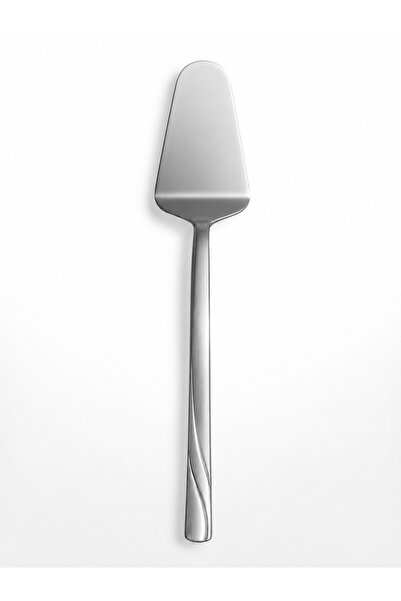 NAZLIM 34 cm Paslanmaz Çelik Pasta Servis Spatulası – Kek, Börek, Turta ve Ta...