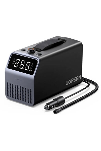 Ugreen Compresor Auto, ET723, 4500mAh, Afisaj LED, Oprire Automata, Gri