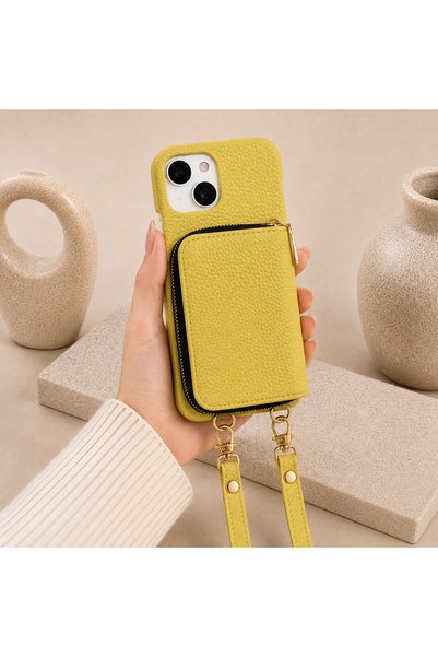 botyco حافظة جلدية فاخرة متوافقة مع هاتف آيفون 14 بلس (6.7 بوصة) بتصميم نحيف ...
