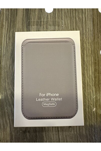 Genel Markalar Mobexa iPhone Uyumlu Deri Magsafe Cüzdan Kartlık