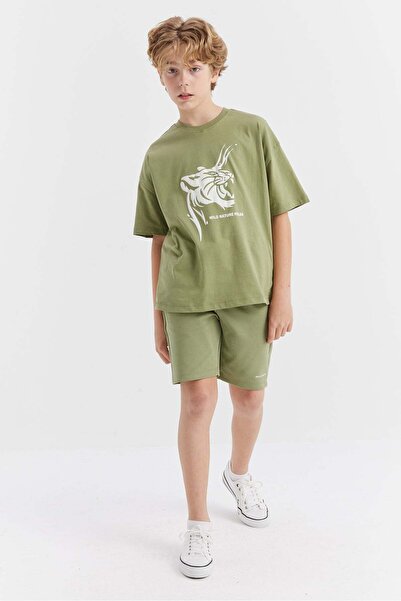PAULMARK Boy's Text Printed Shorts