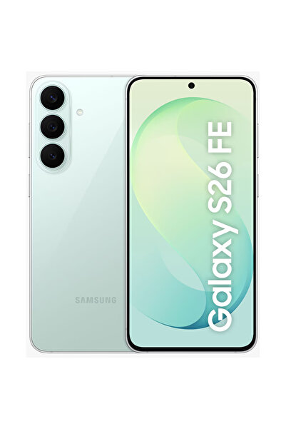 Samsung Κινητό τηλέφωνο Galaxy S26 FE, Διπλή SIM, 8GB RAM, 128GB, 5G, Φυστικί