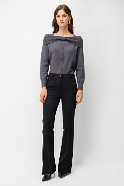 Ekol Pocket Stone Detailed Spanish Style Trousers 2063