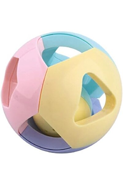 huanger HE0153 Baby Rattle Ball Toy, Multicoloured, 10 cm, Educational Develo...