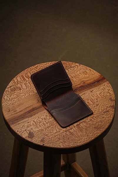 Semender Leather Goods Hakiki Deri Erkek Cüzdan ve Kartlık Pratik El Yapımı P...