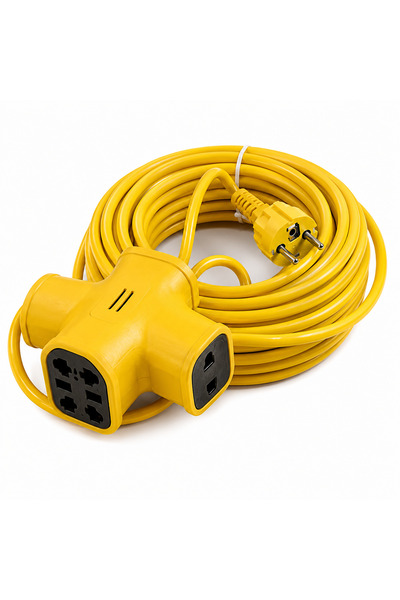 Generic Brand Prelungitor electric 30m, cu 4 prize universale, 10A-250V