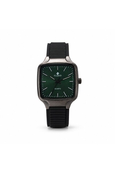 Clasico Sleek Men’s Analog Watch – Square Dial, Japanese Elite Y121 Quartz Mo...