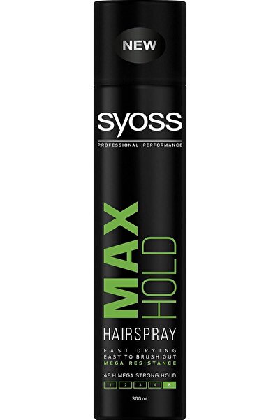Syoss Max Hold Mega Strong Hair Spray 300 ml
