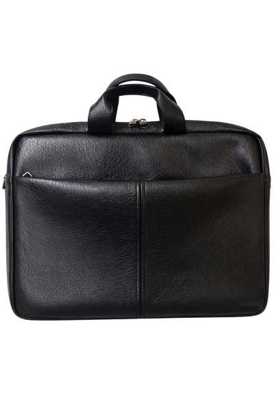 Çantachım Laptop Bag with Leather Document Compartment 17.3" Inch Adjustable ...