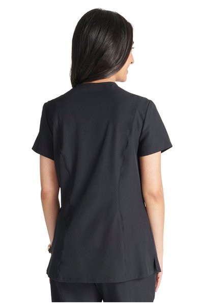 Cherokee Allura Cka667 Women's Scrubs Top – Imported, V-Neck, Chest Pockets, Doctor/Nurse Top Made from Recycled Polyester