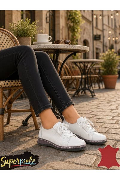 ANGEL BLUE Pantofi casual din piele naturală