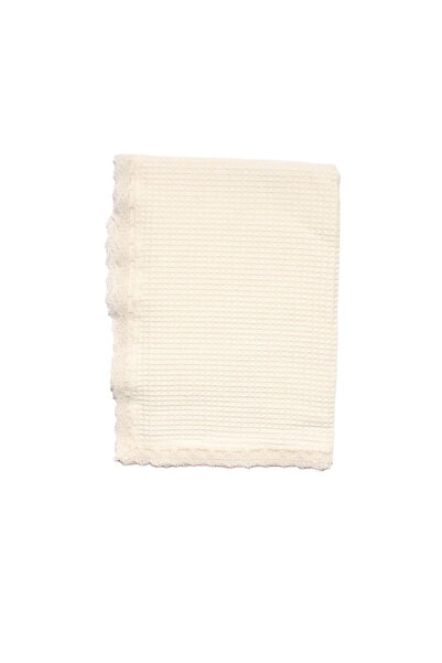 bebegen Unisex Ecru Lace Pique Blanket 105*120 cm