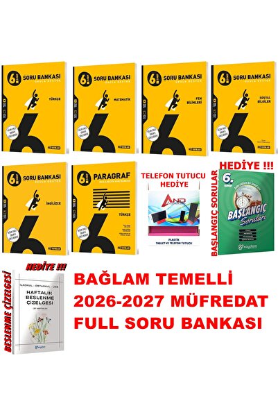 Hız Yayınları 6.SINIF 2026-2027 MÜFREDAT SORU BANKASI FULL SET BAĞLAM TEMELLİ GÜNCEL