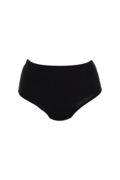 Zulu Ticaret Tutku-Women's Black Panties 6-Pack