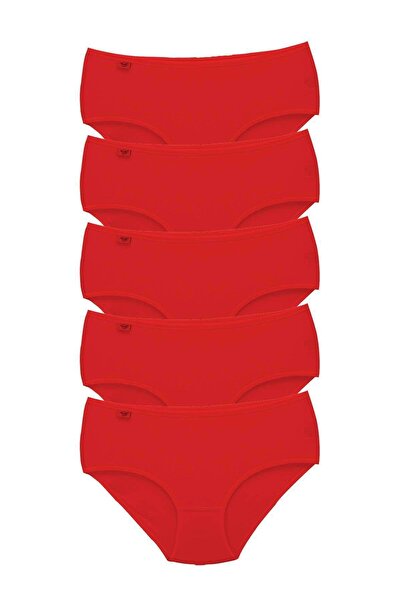 Zulu Ticaret Tutku-7 Pieces Women's High Waist Bato Thick Rubber Panties S17