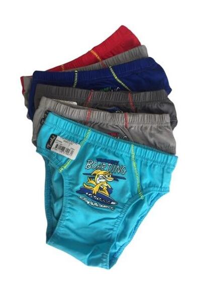 Zulu Ticaret Tutku-Boy's Printed Underwear 6-Pack