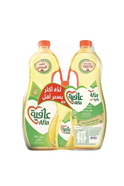 Afia Corn Oil 6 x 1.5 L + 500 ml