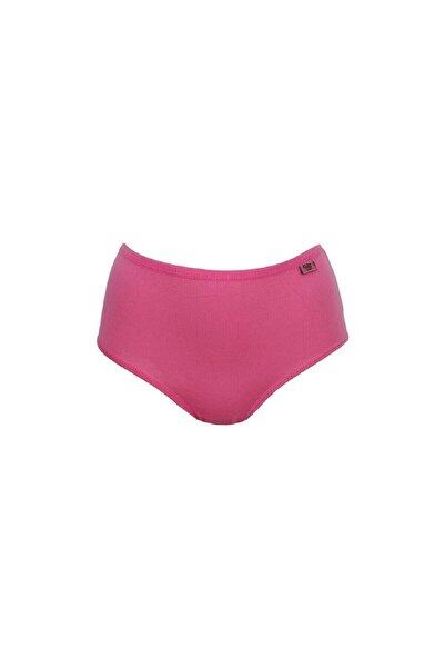 Zulu Ticaret Tutku-Women's Pink Elastane Cotton Bato Panties 6-Pack 924