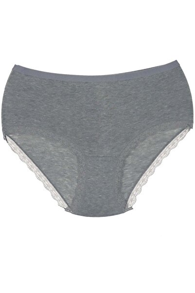 Zulu Ticaret Tutku-0948 Women's Lace Light Bato Panties Ecru