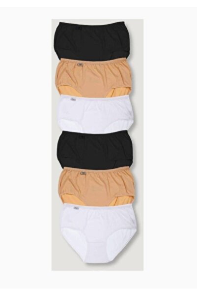 Zulu Ticaret Tutku-Women's Mixed Bato Panties New Season (6 Pieces Economic P...
