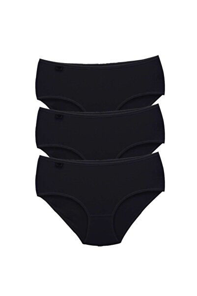 Zulu Ticaret Tutku-Women's Bato Elastane Panties 3-Pack