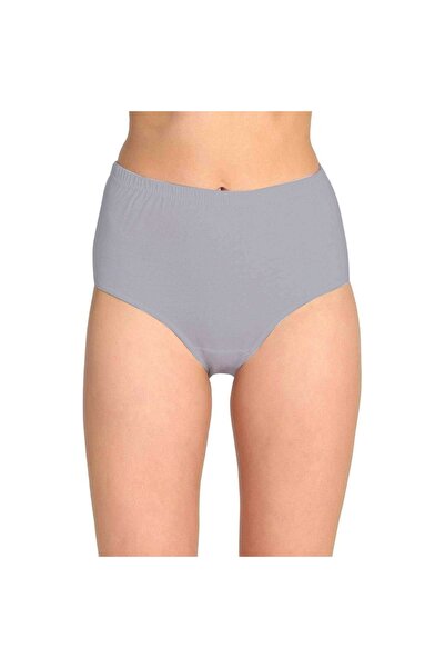 Zulu Ticaret Tutku-Women's High Waist Bato Thick Rubber Panties Red