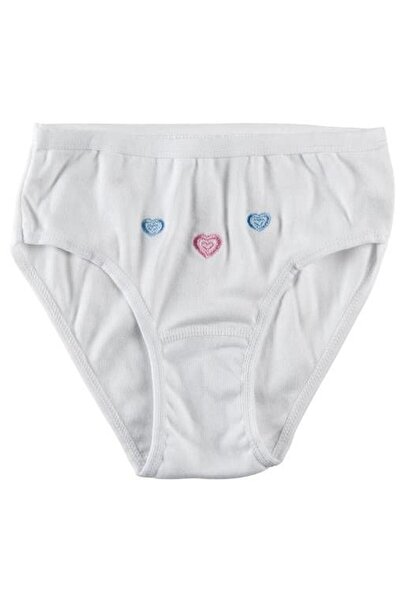 Zulu Ticaret Tutku-Girl's Slip Panties 6-Piece 100% Cotton