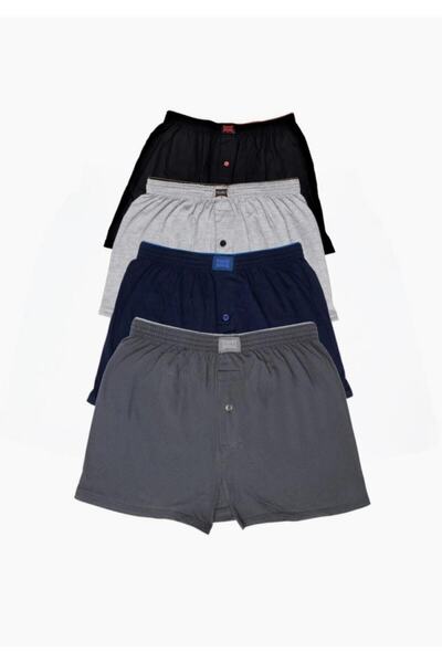 Zulu Ticaret Tutku-Men's Gray Boxer 3-Pack 117 New Season