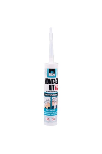 Bison Adeziv pentru polistiren Montage Kit Polystyrene, 470 g