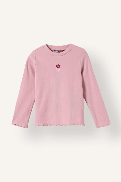 DeFacto Floral Ribbed Camisole T-Shirt Baby Girl (26 Au)