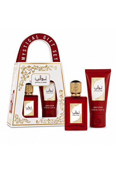 Generic Brand Set Cadou Mystical Al Ahmar, Parfum + Loțiune de Corp 150 ml