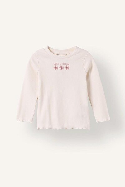 DeFacto Floral Ribbed Camisole T-Shirt Baby Girl (26 Wn)