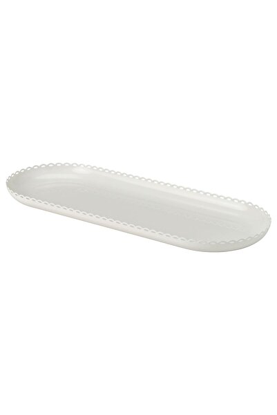 IKEA Modern Beyaz Mumluk 45x17 - Dekoratif Çamdan