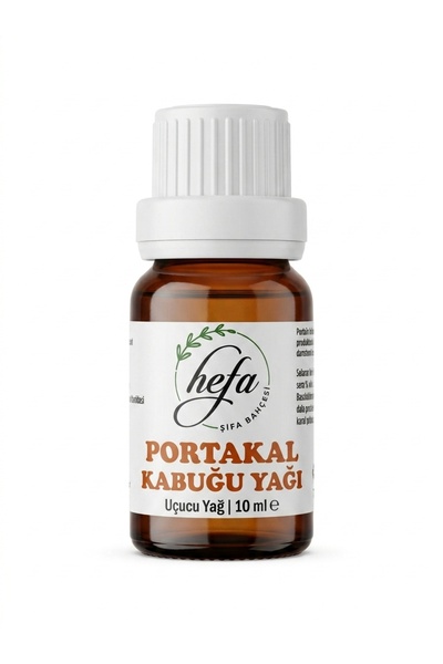 Hefa şifa bahçesi Orange Peel Oil 10 ml Natural Product Glass Bottle